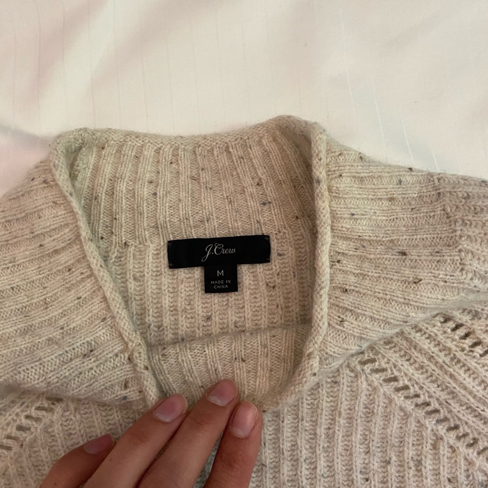 Jcrew oatmeal sweater